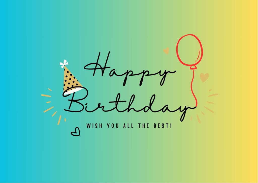 Happy Birthday 
