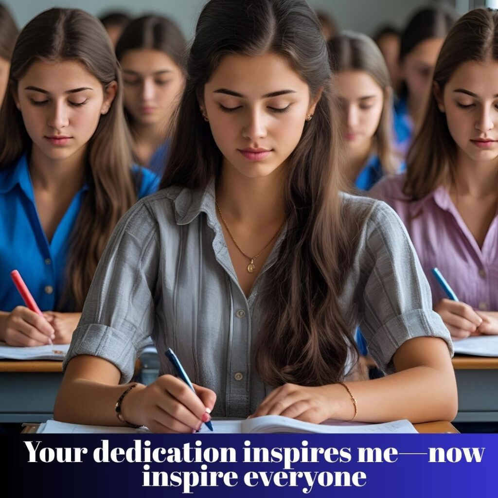 Motivation for love during exam