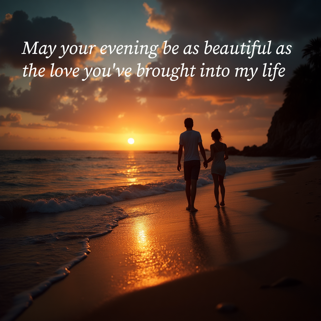 good evening messages for wife