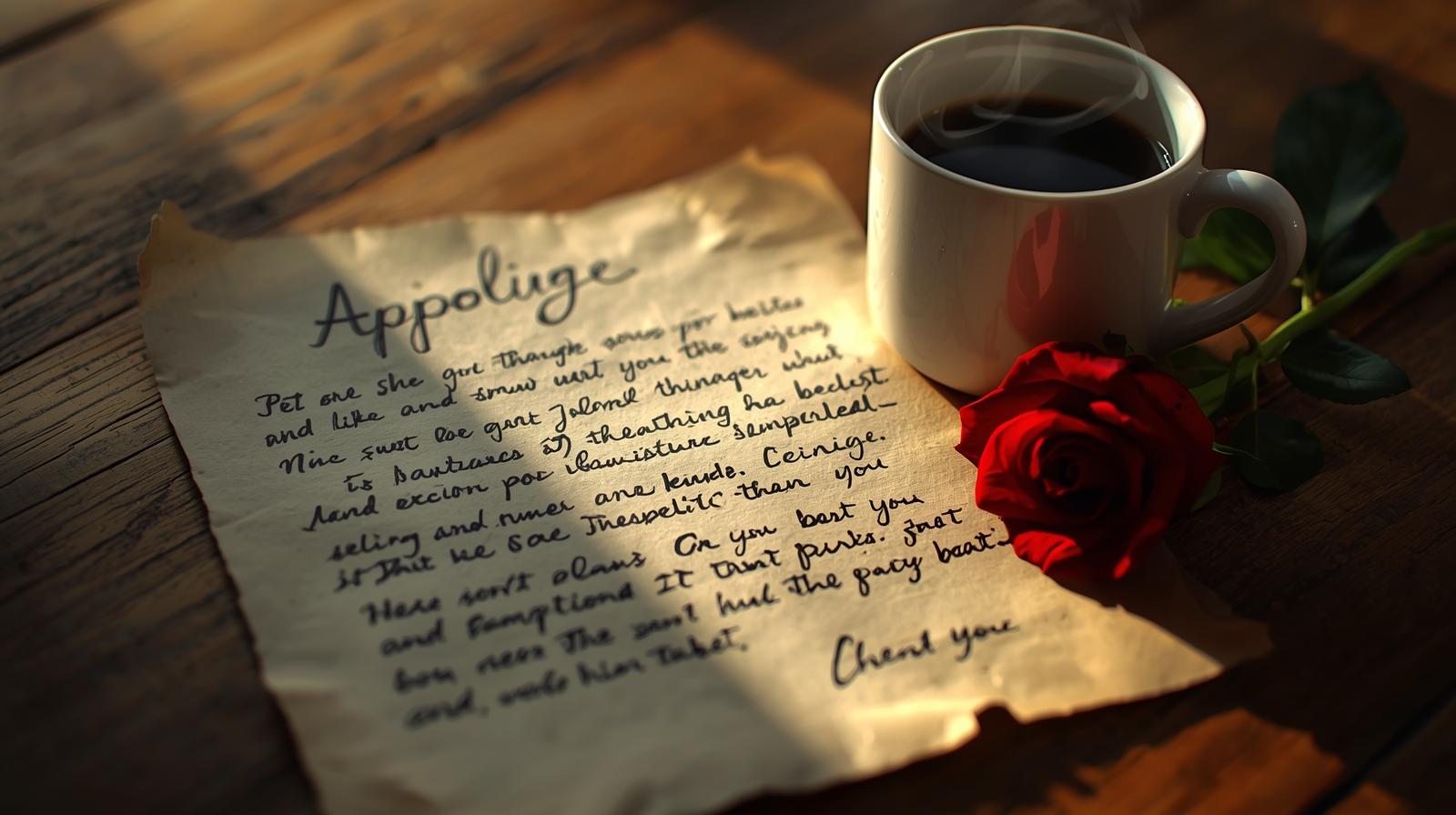 apology messages for wife