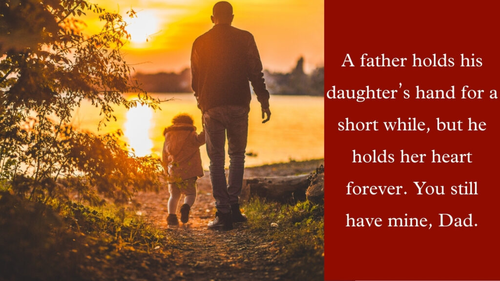 Emotional and Heartfelt Father Death Anniversary Messages from Daughter