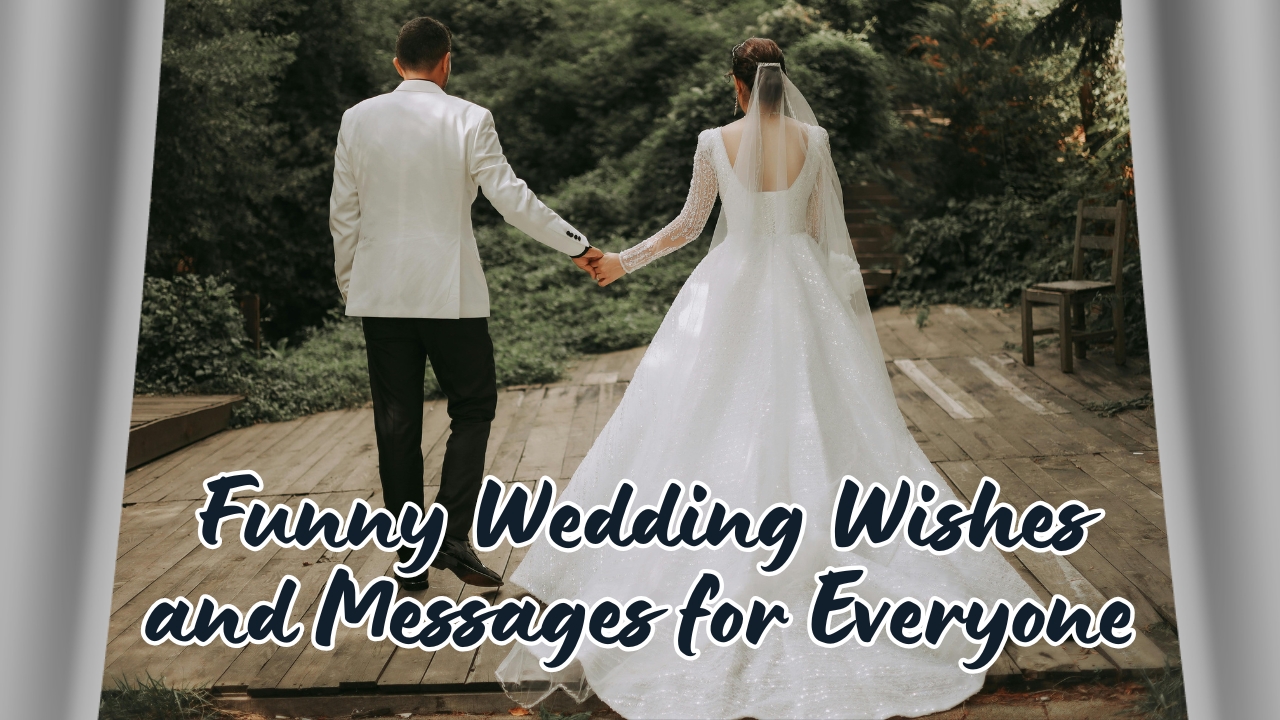 Funny Wedding Wishes and Messages for Everyone