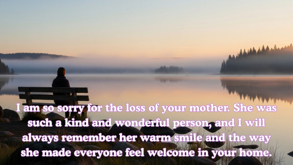 Heartfelt Condolence Messages for Death of Friend’s Mother