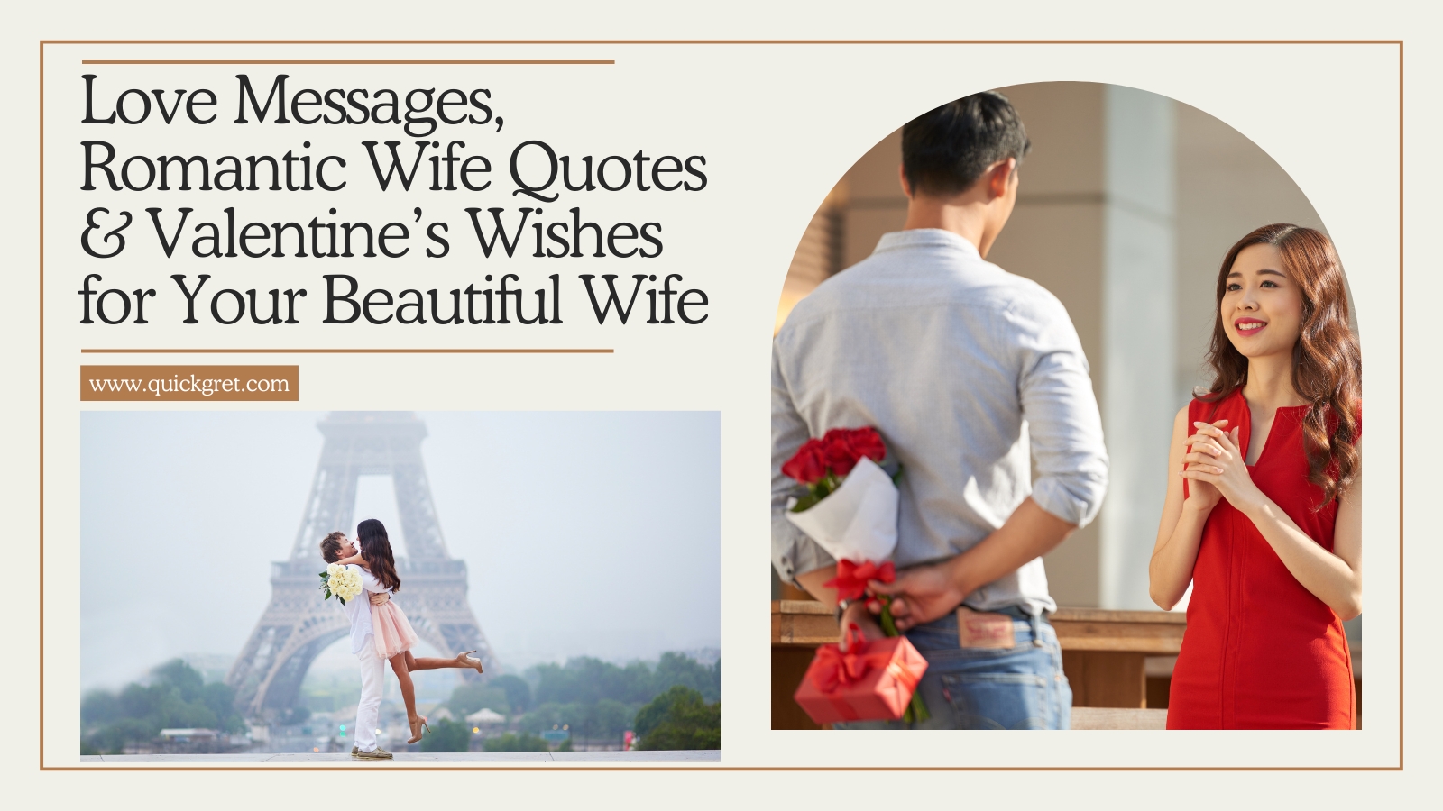 Love Messages, Romantic Wife Quotes & Valentine’s Wishes for Your Beautiful Wife