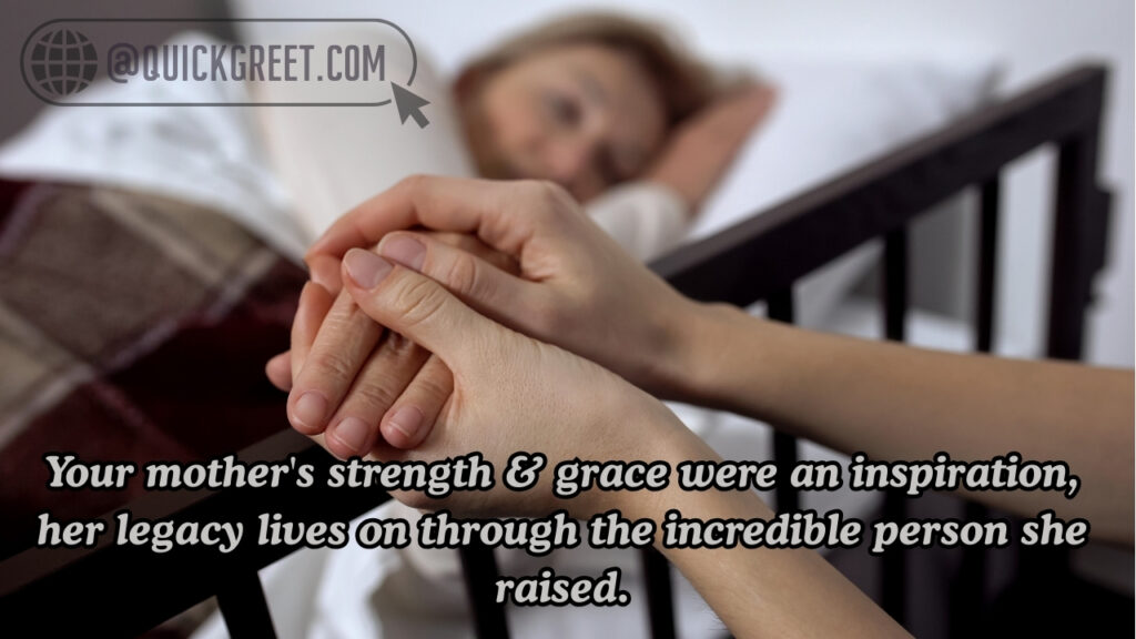 Short Condolence Messages for Death of Friend’s Mother’