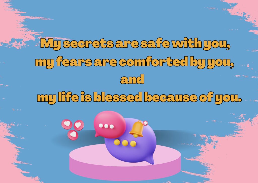 love and trust messages for my wife