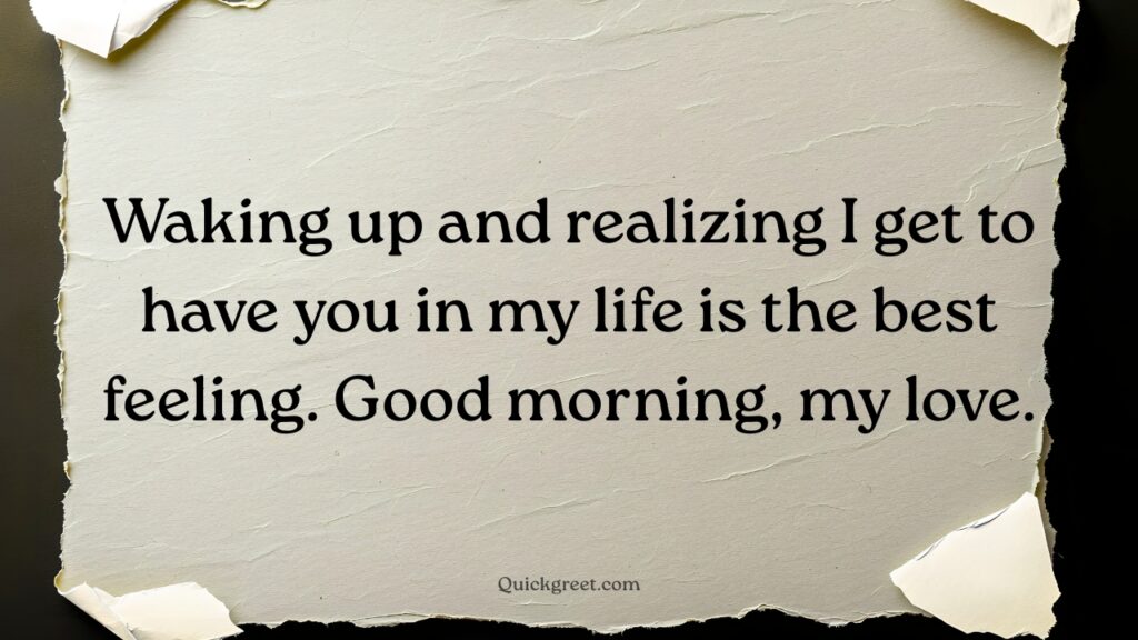 flirty good morning text for her fall in love